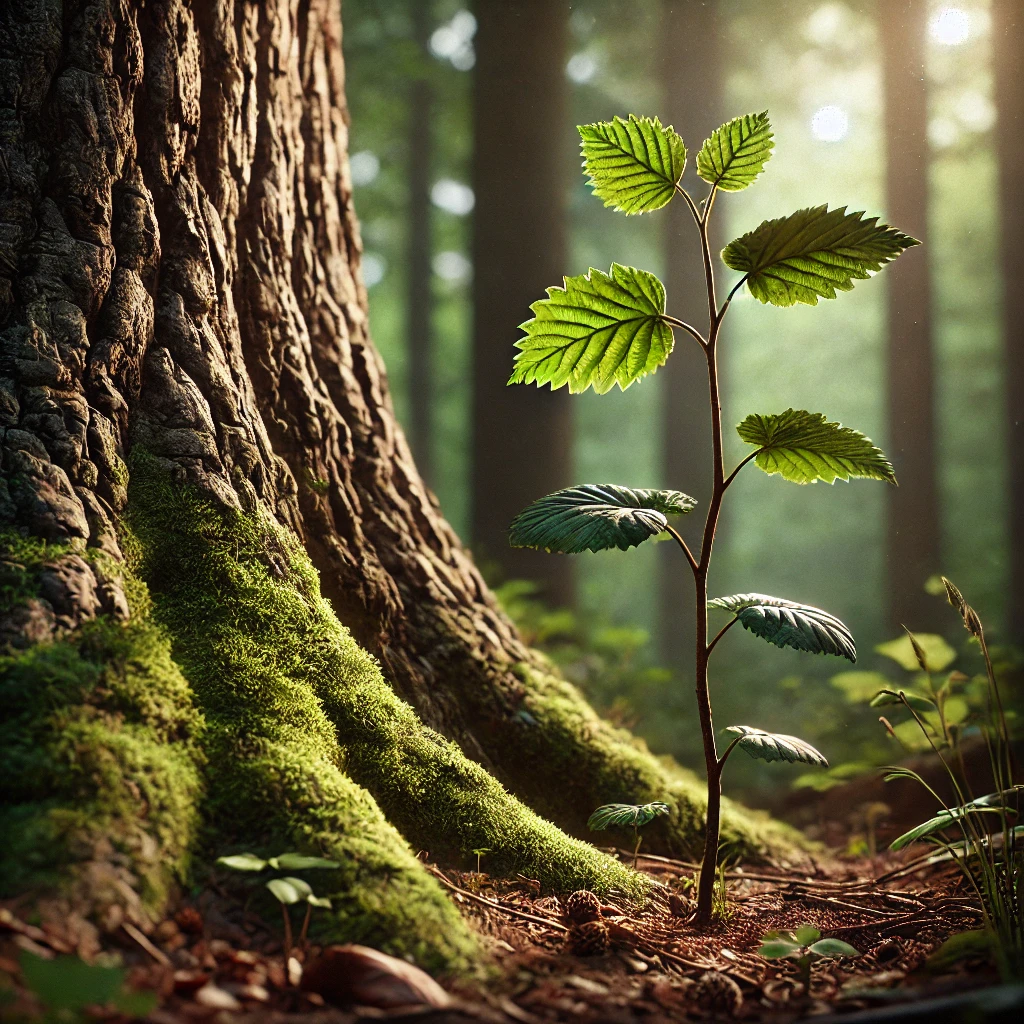 sapling%20and%20tree